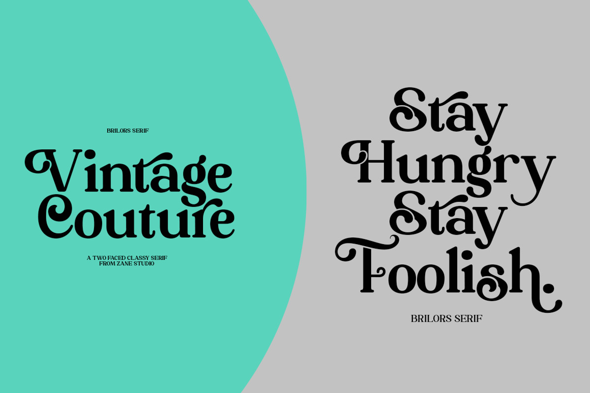 Brilors Serif, a Serif Font by Zane Studio (Photo 3 of 8)