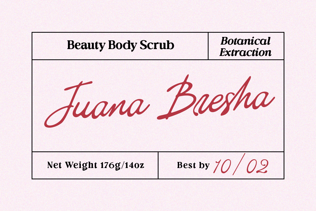 Editorial Collection Font Duo, a Script Font by Letter Fresh (Photo 3 of 10)