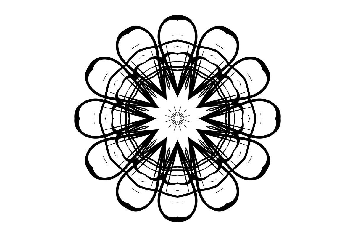 Spiritual Mandala Artwork Bundle, a Decorative Illustration by NJ Himel (Photo 100 of 104)
