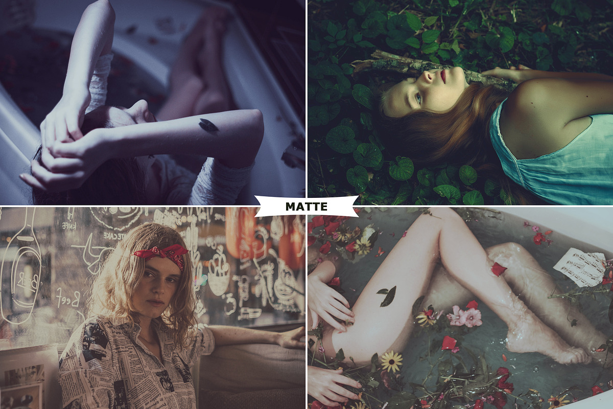 4 Matte Photoshop Actions preview 6