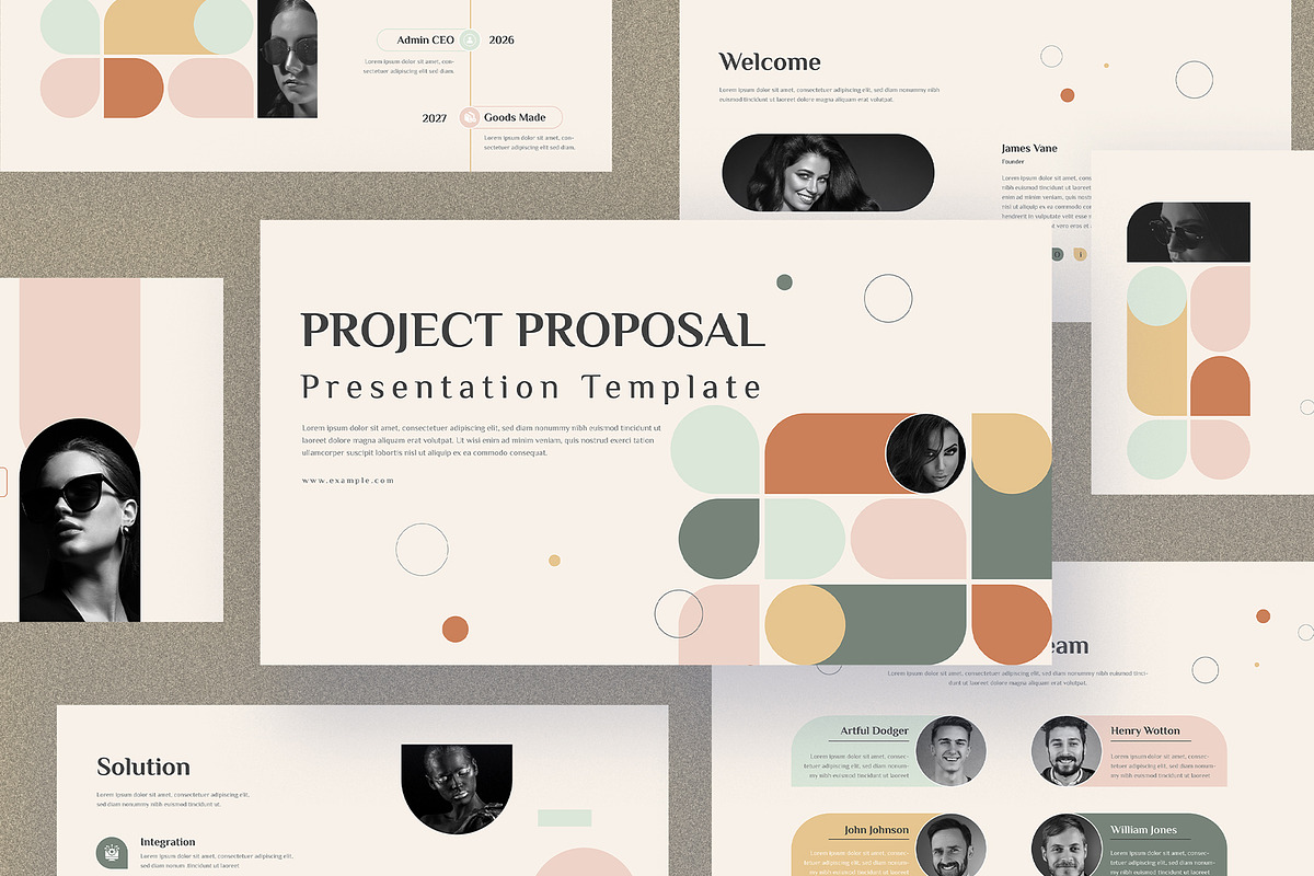Project Proposal Presentation PPT, a Presentation Template by Mighty-Slide (Photo 1 of 4)