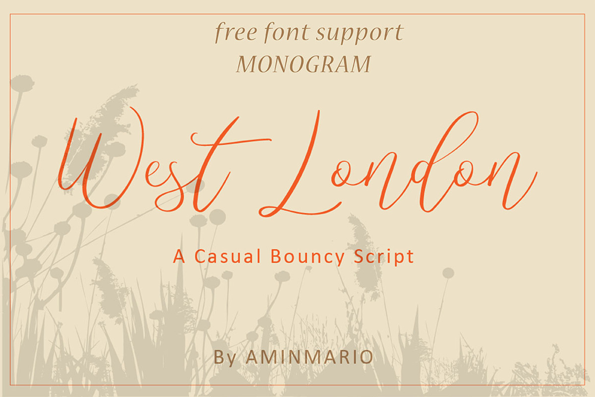 MONOGRAMS BUNDLE A to Z, a Script Font by AMINMARIO (Photo 35 of 37)