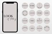 Beige Instagram Highlight Covers, a Social Media Template by Boltik Studio (Thumbnail 6 of 8)