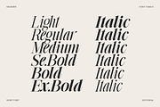 Grand Nineties Classy Serif Family, a Serif Font by Typoraith Co (Thumbnail 2 of 12)