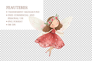 Whimsical Strawberry Girl, an Illustration by MockupWizard (Thumbnail 3 of 4)