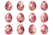 Golden easter egg clipart, an Illustration by SinaCreation (Thumbnail 2 of 11)
