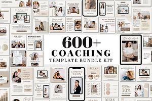 600 Coaching Template Bundle