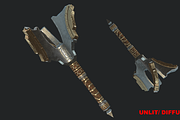 5 Fantasy Stylish Mace -PBR-, an Object 3D Model by TFE Game Art (Thumbnail 10 of 15)