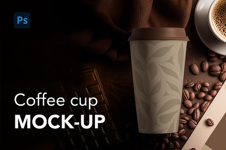 Takeaway Coffee Cup Mock-Up