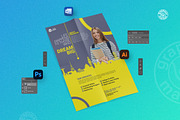 Education Admission Flyer Template, a Flyer Template by GraphicalMarket (Thumbnail 6 of 6)
