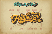 Halycoon | Retro Bold Script, a Script Font by Almeera Std (Thumbnail 5 of 14)