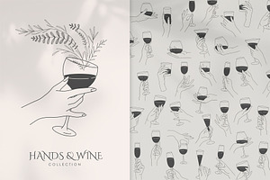 Hands & wine
