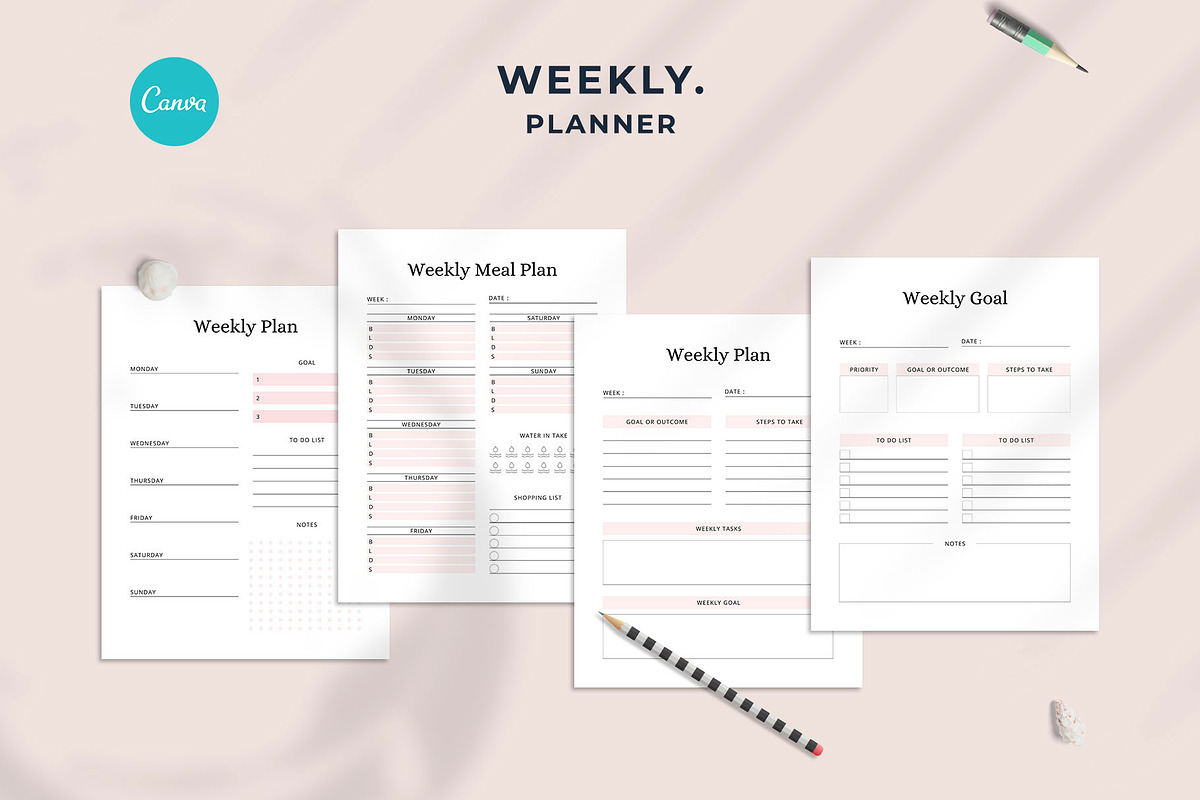 The Ultimate Canva Planner Bundle