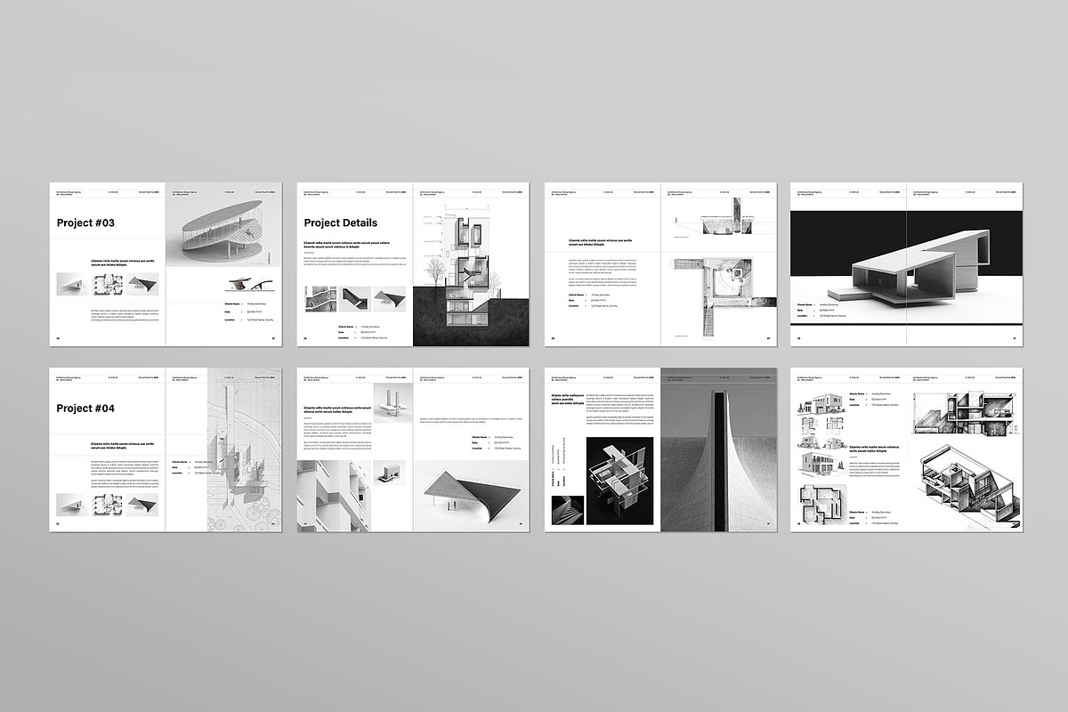 Architecture Portfolio Template, a Brochure Template by ElvinPrint (Photo 17 of 17)