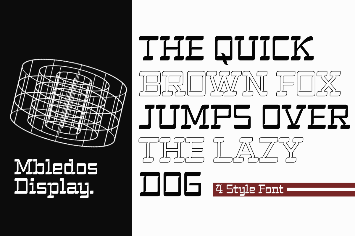 Mbledos Display, a Slab Serif Font by Differentialtype (Photo 4 of 12)