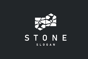 Stone Logo, Premium Elegant Design, a Branding & Logo Template by Maylianaw28