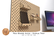 Peg Board Accessories Simple tray, a Templates & Theme by StanleyTirtoutomo (Thumbnail 3 of 10)