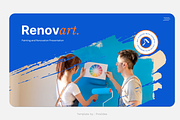 Painting & Renovation Keynote, a Presentation Template by Pixslides (Thumbnail 3 of 6)
