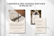 White Christmas Instagram Templates, a Social Media Template by SociallyyCreative (Thumbnail 9 of 10)