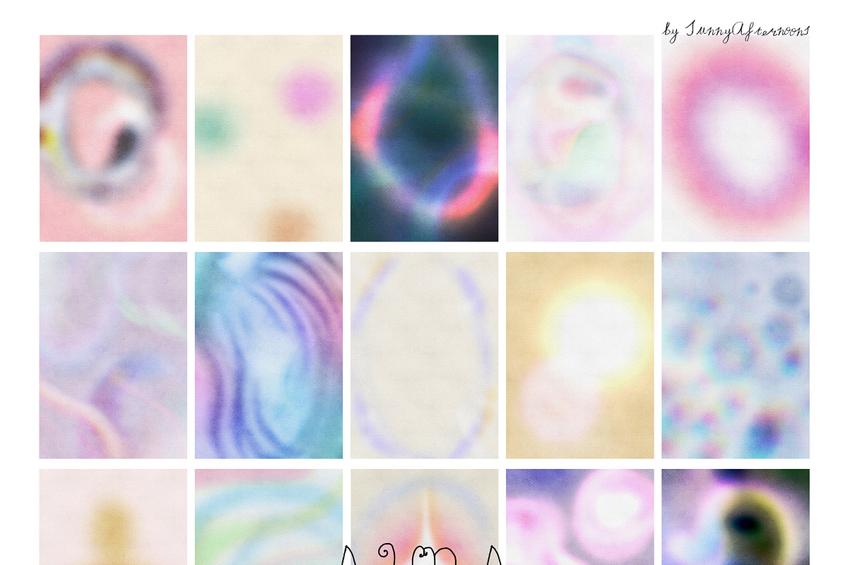 Spiritual Abstract Aura Backgrounds, a Background Graphic by SunnyAfternoons (Photo 10 of 15)