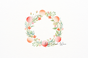 Easter Vegetable Wreath Clipart, a Food Illustration by New-School-Wave (Thumbnail 2 of 5)