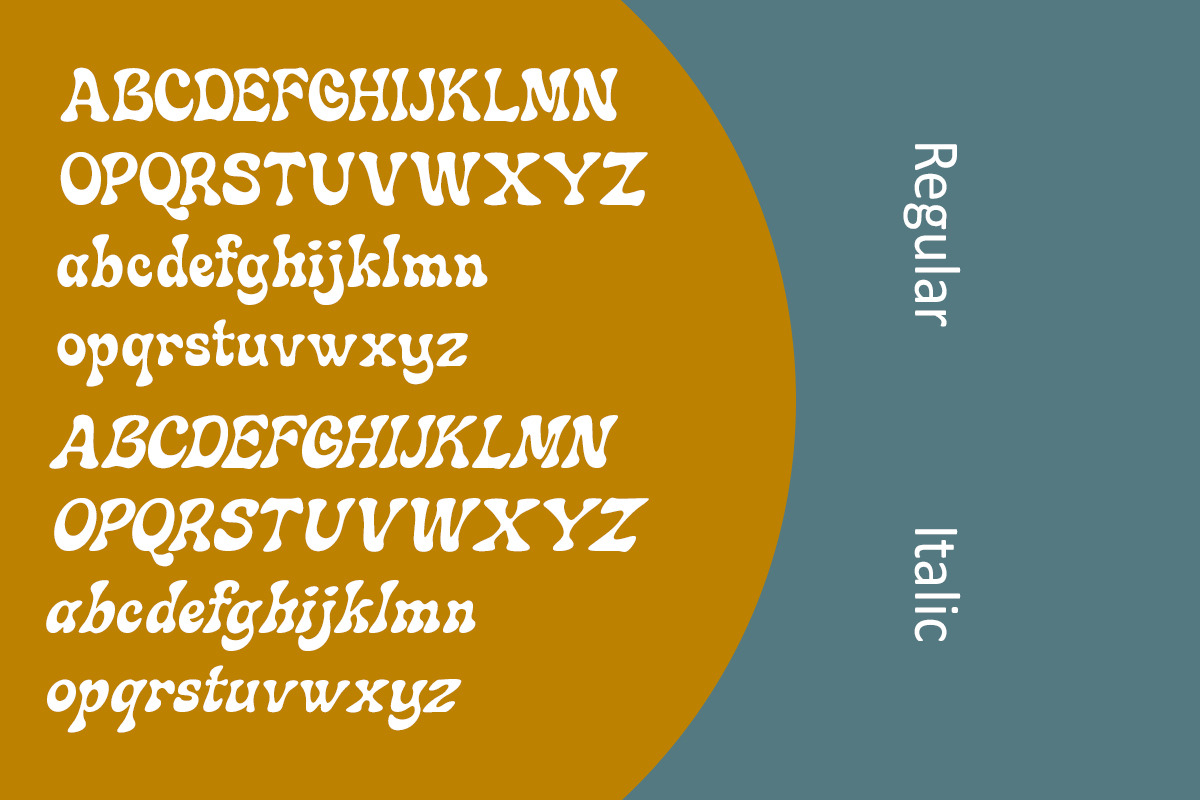 Sunday Morning Retro Display Font, a Serif Font by Muntab_Art (Photo 10 of 11)