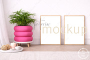 Frame Mockup Interior PSD JPG PNG, a Product Mockup by Mockup Shop (Thumbnail 1 of 2)