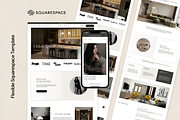 Squarespace Template: Chloe, a Squarespace Template by Applet Studio (Thumbnail 1 of 6)