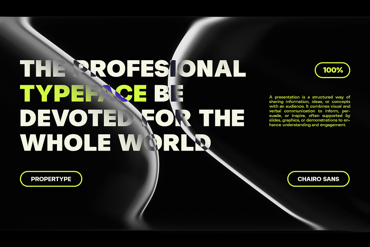 ChairoSans, a Sans Serif Font by Propertype (Photo 7 of 14)
