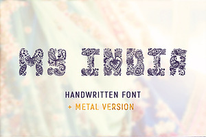 MY INDIA Handwritten Font