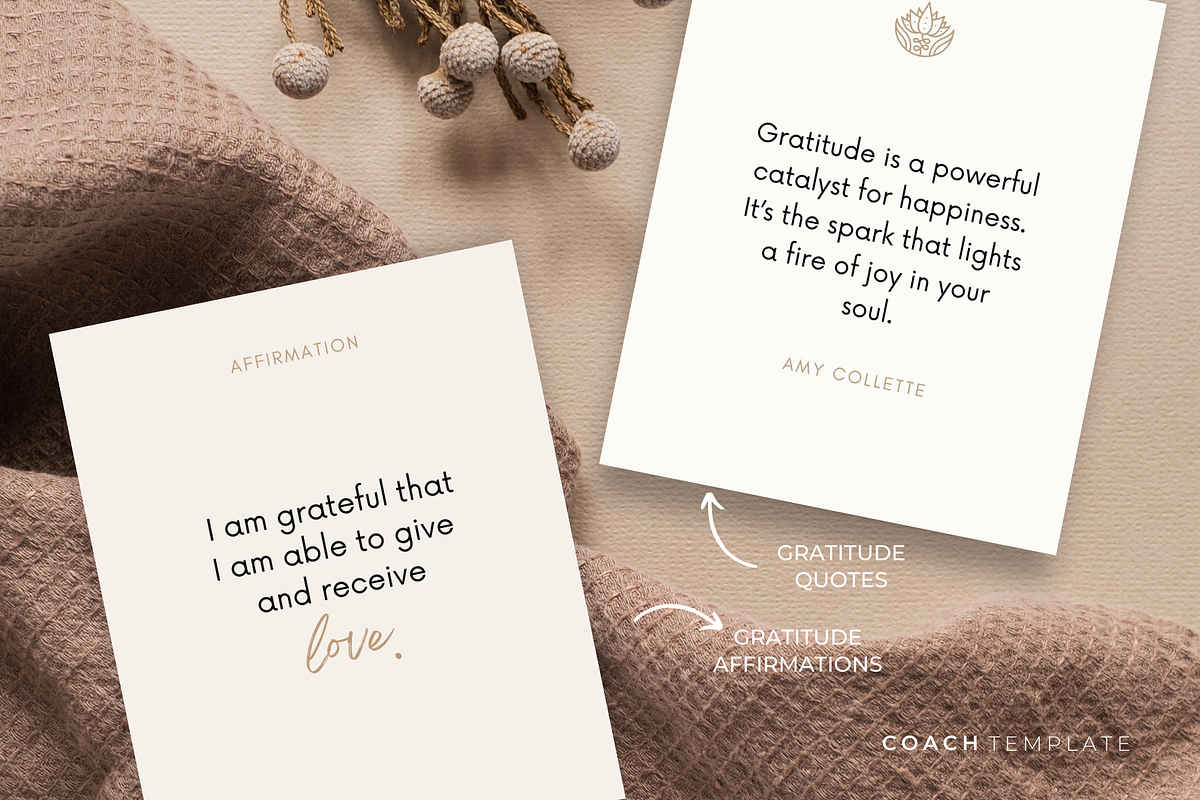 Gratitude Card Deck Canva Template, a Card Template by COACHTEMPLATE (Photo 6 of 11)
