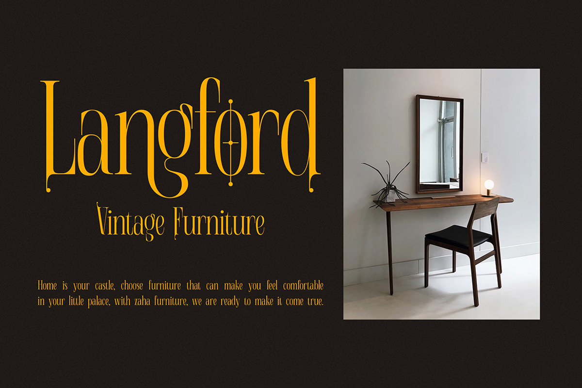 Michael Carsl Condensed Serif, a Serif Font by Cruzine (Photo 3 of 8)