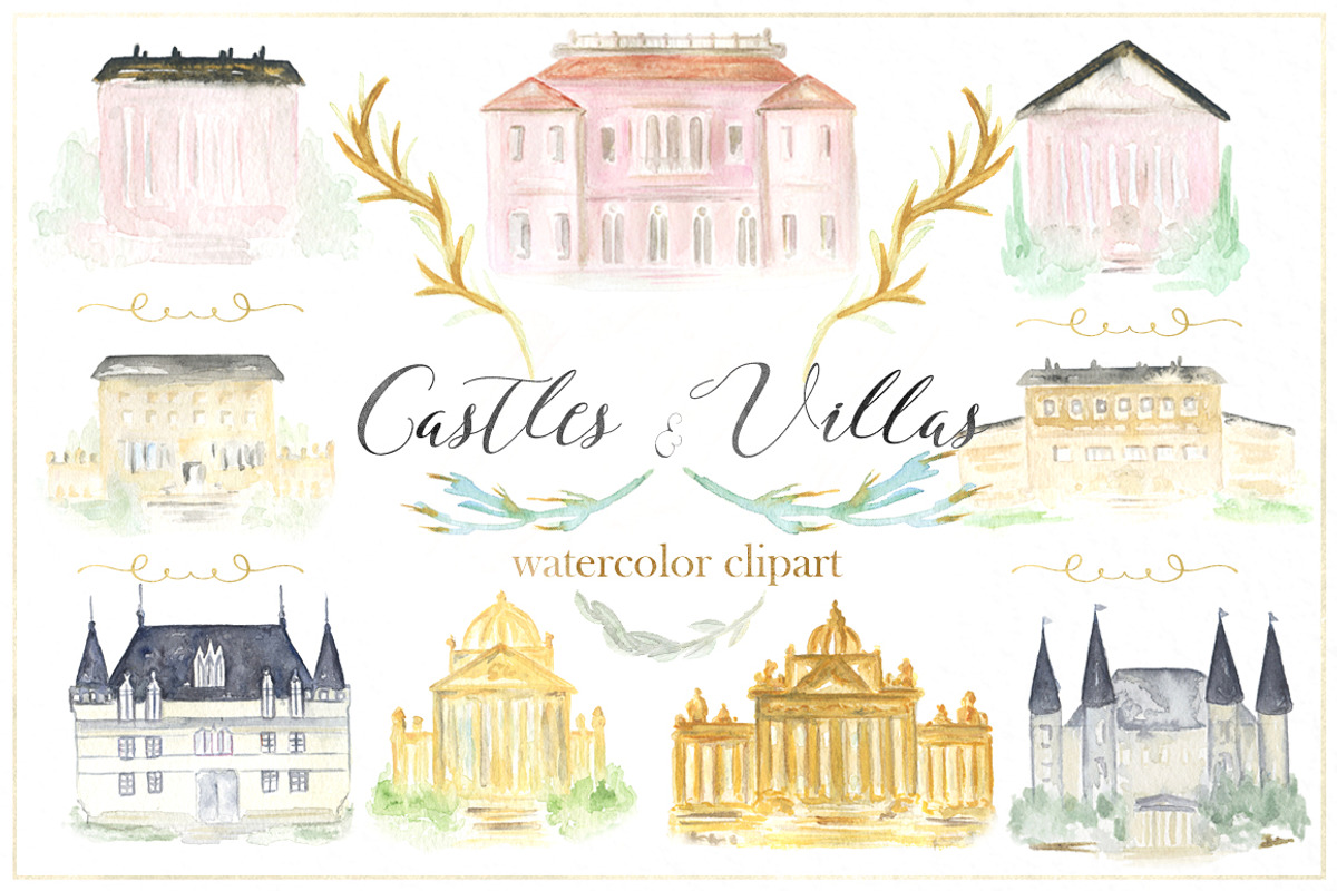 Crest Creator Wedding Watercolor, an Illustration by LABFcreations (Photo 17 of 18)