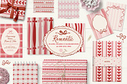 Romantic bows, frames, patterns, a Pattern Graphic by Cozy pattern shop (Thumbnail 1 of 10)