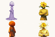 Surreal Art Floral Characters, a Person Illustration by BusyDaydesign (Thumbnail 4 of 9)