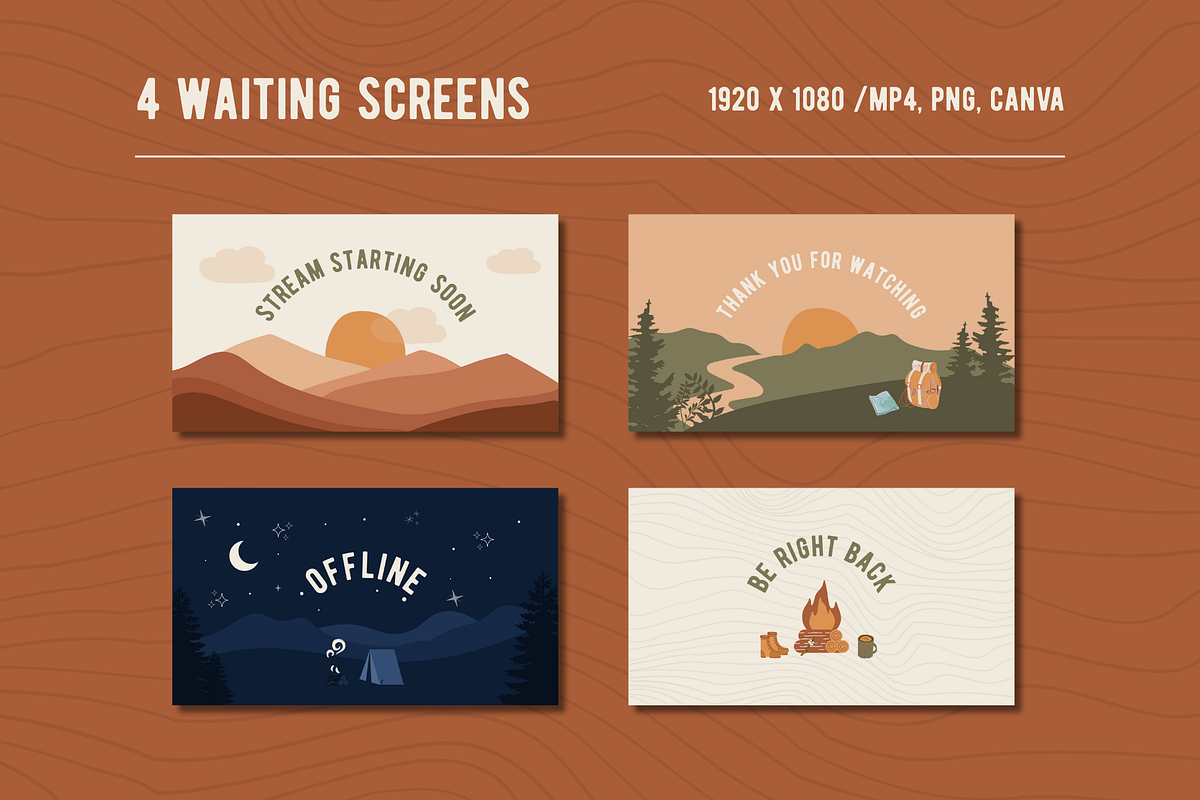 Streaming: Cozy Hiker, a Templates & Theme by Liseno Designs (Photo 2 of 7)