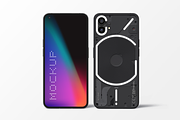Nothing Phone 1 Mockup, an Android Mockup by Mockupdaddy (Thumbnail 13 of 29)