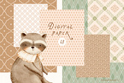 Charming meadow - woodland clipart, a Decorative Illustration by polikarpovaart (Thumbnail 14 of 30)