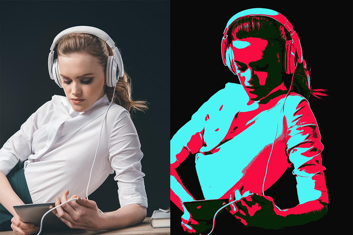 Retro Threshold Effect Ps Action, an Action Add-On by Studio Retouch (Photo 18 of 18)