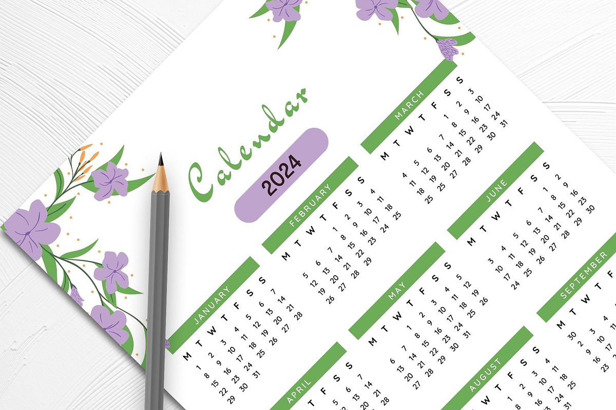 Calendar Template, a Stationery Template by Design Zone (Photo 2 of 3)