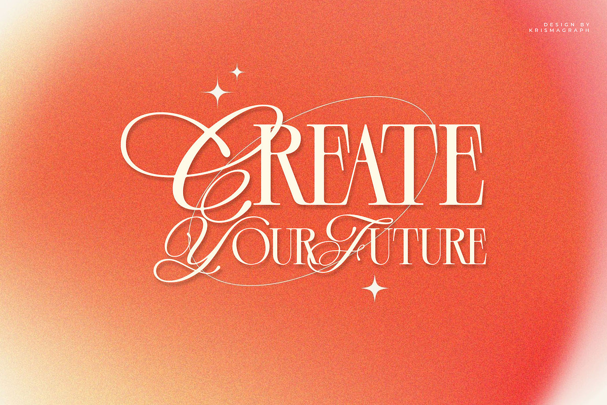 Black Saphire - Hybrid Serif, a Serif Font by Krismagraph (Photo 9 of 14)