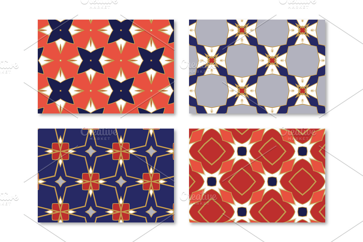 GULFI geometric seamless patterns., a Pattern Graphic by Peolla (Photo 8 of 9)