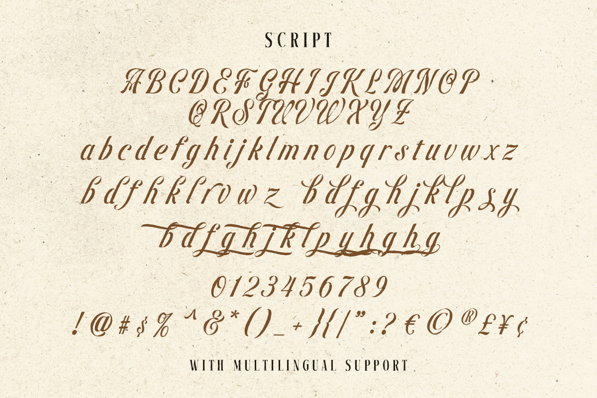 Rusty Court Rough Font Duo, a Serif Font by Letterhend Studio (Photo 8 of 9)
