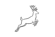 Majestic Deer & Stag Silhouette Bund, an Illustration by jahid234 (Thumbnail 35 of 41)