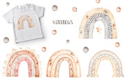 Watercolor Cute Baby Dino Collection, an Animal Illustration by MayaNavits (Thumbnail 7 of 14)