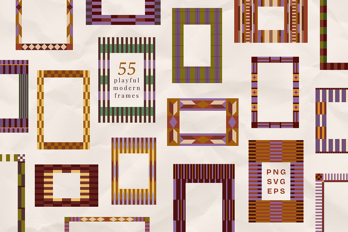 Cozy & warm FRAMES, an Object Graphic by kondratya (Photo 3 of 11)