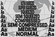FBS Funegral - Compressed Font, a Sans Serif Font by Febspace Studio (Thumbnail 2 of 14)