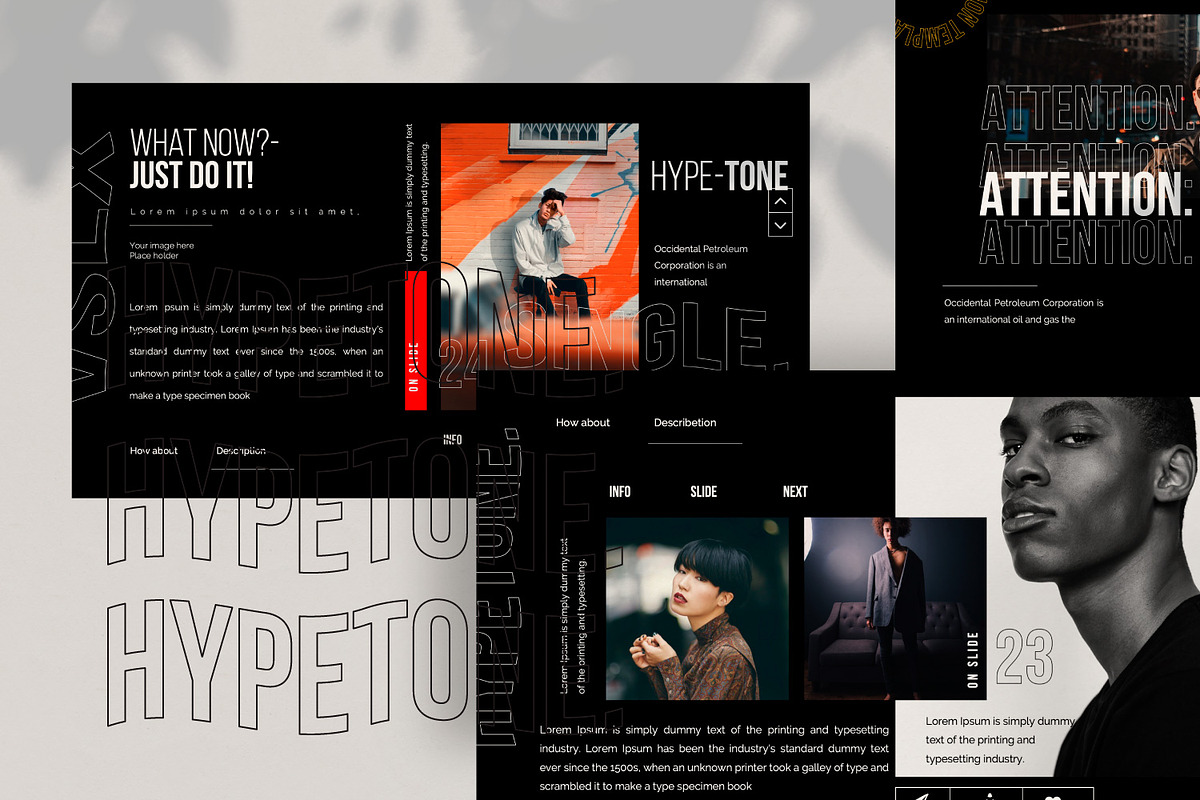 HYPETONE - Googleslide, a Presentation Template by Dirtytemp Studio (Photo 4 of 11)
