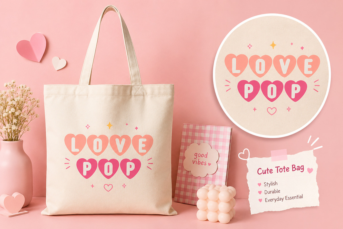 Cute Lovely Font – Heart Shaped Font, a Sans Serif Font by Limited.studio (Photo 2 of 4)