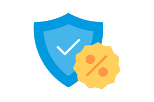 Shield Flat Icon, a Duotone Icon by Pexelpy